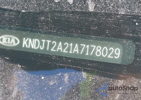 2010 Kia Soul + z USA, uszkodzony, nr VIN KNDJT2A21A7178029